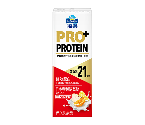 福樂PRO<sup>+</sup>雙效蛋白飲